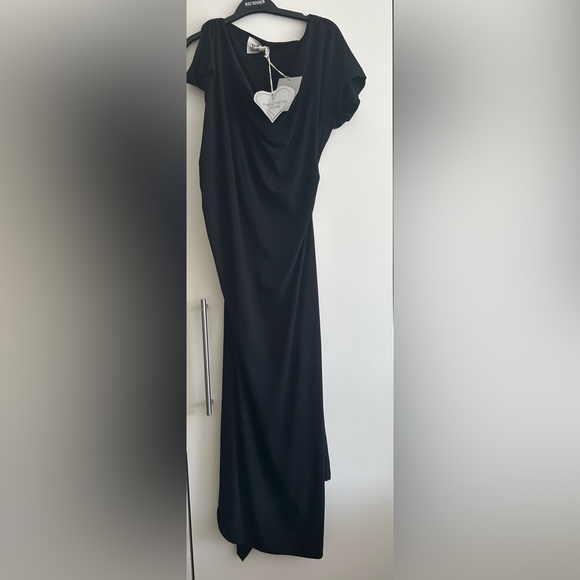 New with tags Vivienne Westwood black Utah dress. Size medium. Stretch viscose - Picture 16 of 16